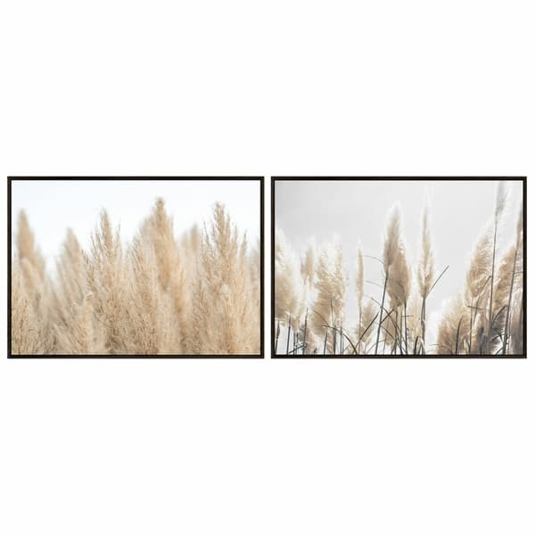 Tavla DKD Home Decor 123 x 4,5 x 83 cm 83 x 4,5 x 122,5 cm Borste Cottage (2 antal)