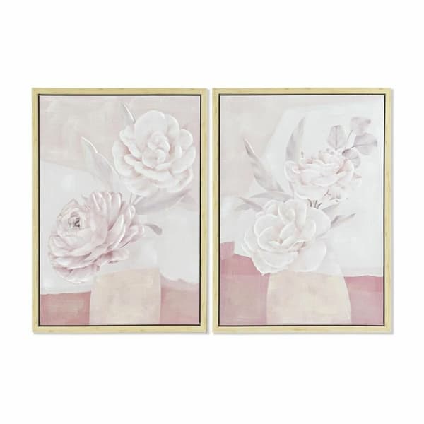 Maleri DKD Home Decor Vase 50 x 4 x 70 cm Skandinavisk (2 enheder)