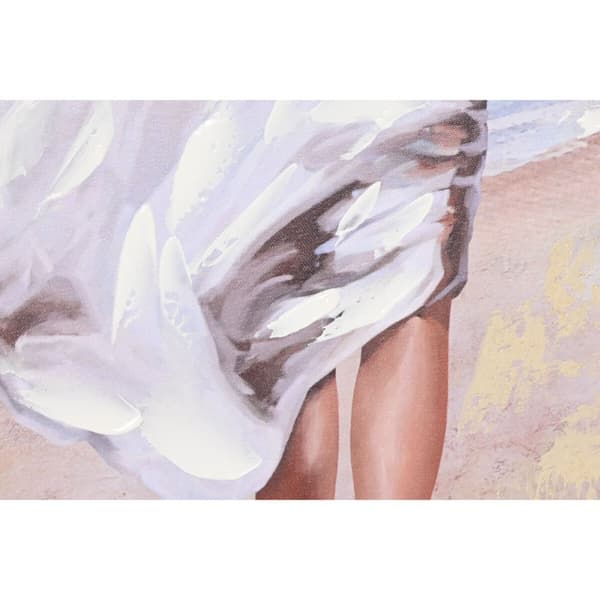 Tavla DKD Home Decor 83 x 3,5 x 83 cm Medelhavs (2 antal)