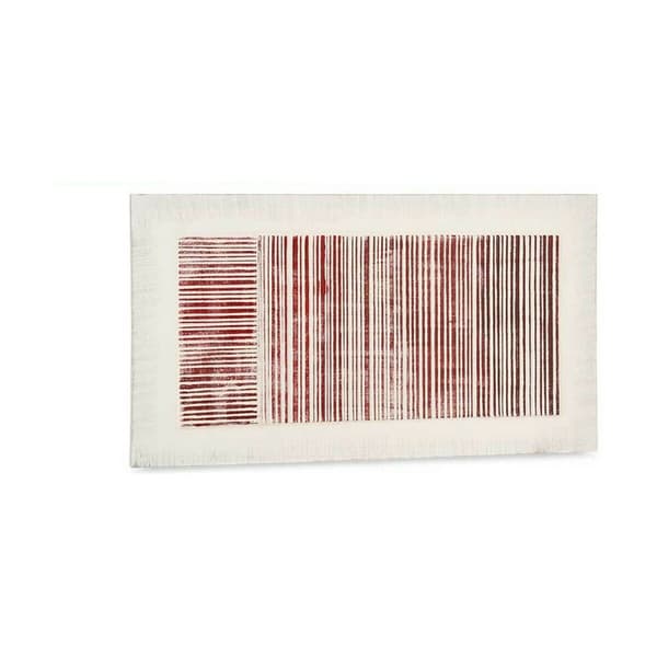 Lærred Striber Med relief (110 x 60 x 2,5 cm) (2 enheder)