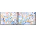 Pikkukuva 1 / 3: Maalaus DKD Home Decor 122 x 4,5 x 92 cm Abstrakti Moderni (2 osaa)