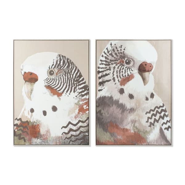 Maleri DKD Home Decor 104 x 4,5 x 143,5 cm Urban (2 enheder)