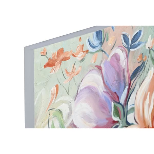 Tavla Home ESPRIT Virágok Shabby Chic 100 x 3,7 x 80 cm (2 antal)