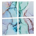 Pikkukuva 2 / 3: Set of 4 pictures Kangas Marmori Sininen 35 x 7 x 35 cm (6 osaa)