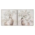 Miniatyrbillede 1 af 4: Maleri Home ESPRIT Vase Traditionel 82 x 4,5 x 82 cm (2 enheder)