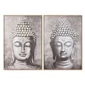 Miniatyrbild 1 av 4: Tavla Home ESPRIT Buddha Orientalisk 70 x 3,5 x 100 cm (2 antal)