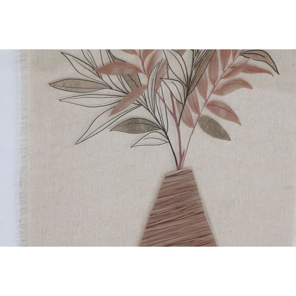 Maalaus Home ESPRIT Maljakko Skandinaavinen 42,5 x 3 x 52,5 cm (3 osaa)