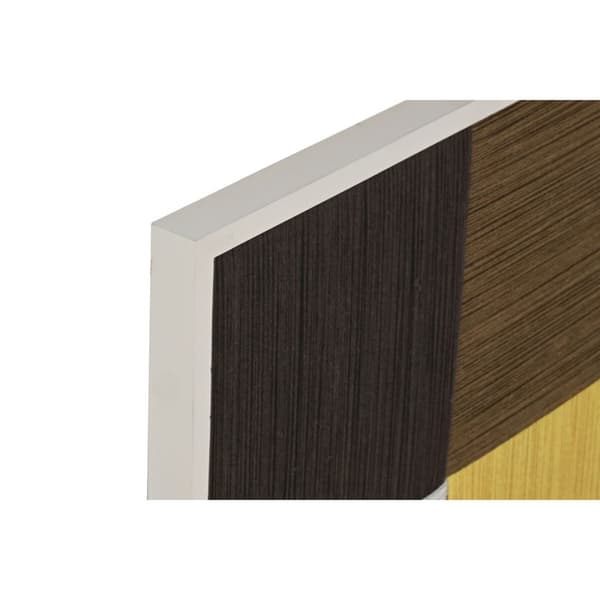 Maleri Home ESPRIT I tern Urban 50 x 3 x 50 cm (2 enheder)