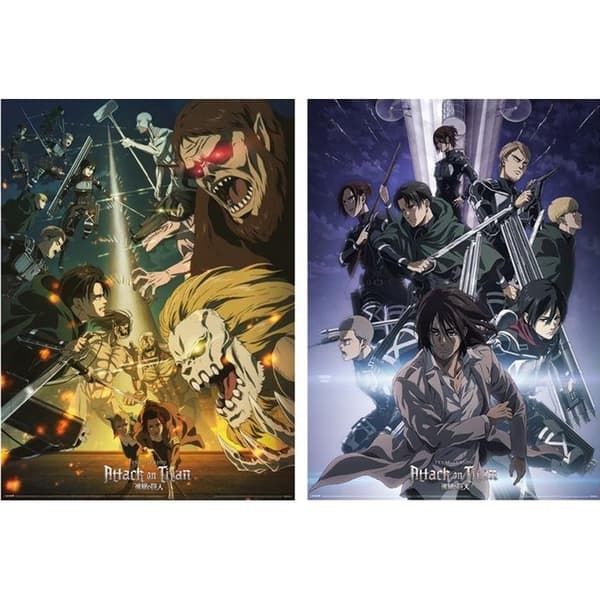 Attack on Titan S4 Poster (Pack of 2)