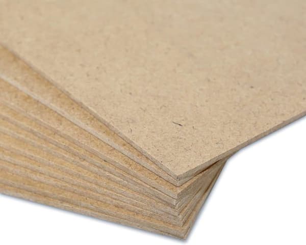 MDF-panel - CREATIVE DECO - 600x400x3mm - DIY, Laserskärning, Gravering - Brun