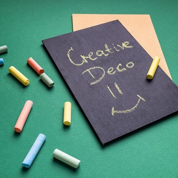 MDF-panel - CREATIVE DECO - 600x400x3mm - DIY, Laserskärning, Gravering - Brun