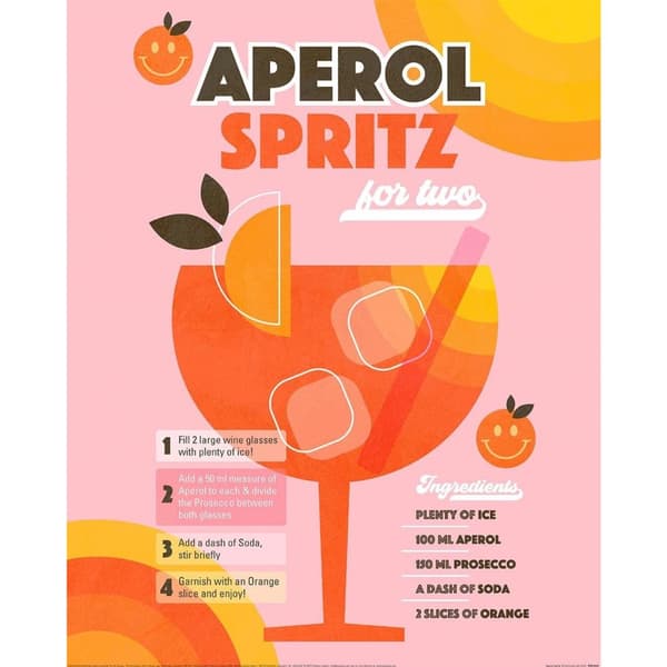 Dominique Vari Aperol Spritz Tryck