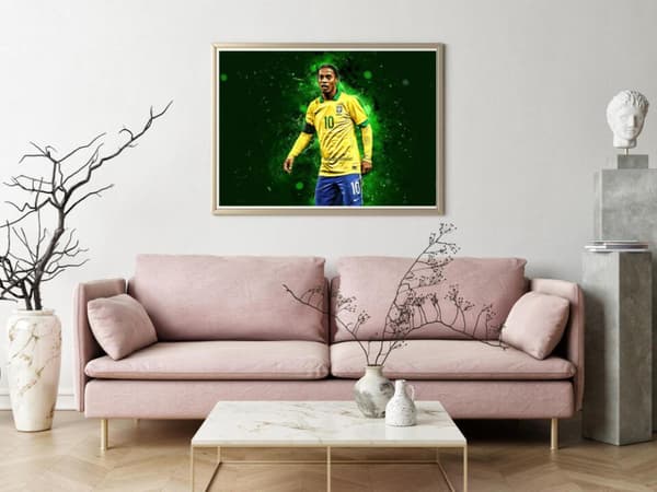 Ronaldinho Tavla  (30×40 CM)
