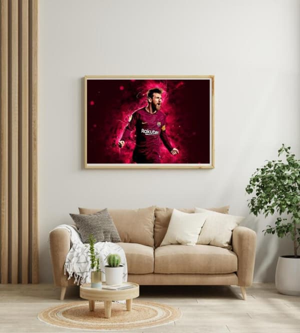 Lionel Messi Affisch  (30×40 CM)