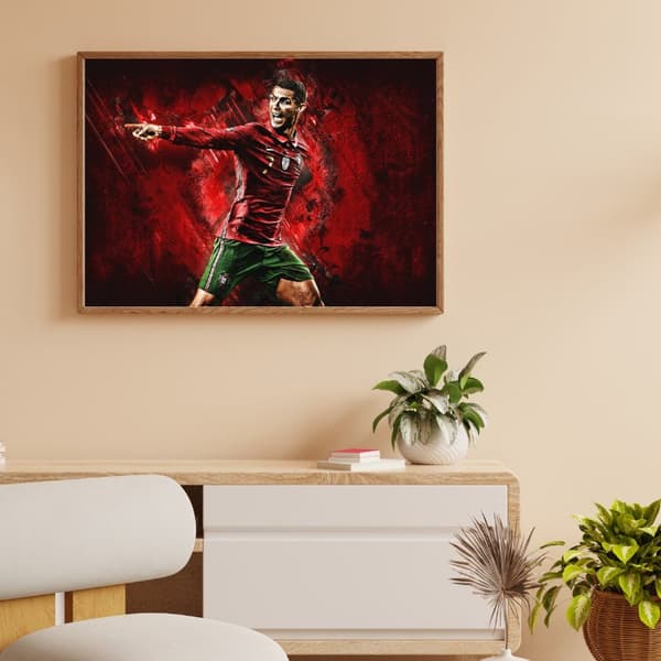 Cristiano Ronaldo Portugals landslag Affisch  (30×40 CM)