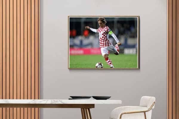 Luka Modric Fotboll Affisch (30×40 CM)