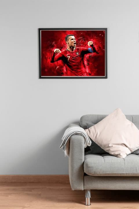 Cristiano Ronaldo Affisch  (30×40 CM)