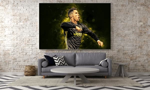 Cristiano Ronaldo Stil Poster (30×40 CM)