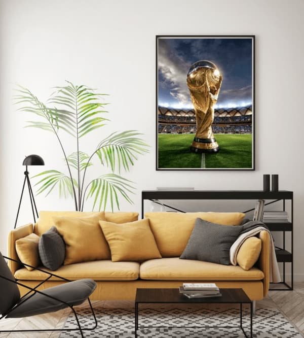 VM Fotboll Poster (30×40 CM)