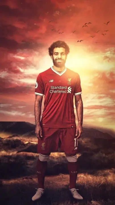 Mohamed Salah Affisch (30×40 CM)