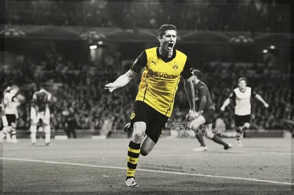 Robert Lewandowski Affisch  (30×40 CM)