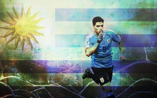 Luis Suarez Affisch (30×40 CM)