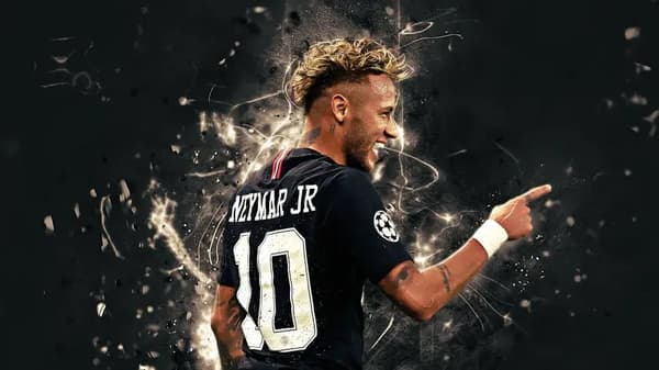Neymar Affisch (30×40 CM)