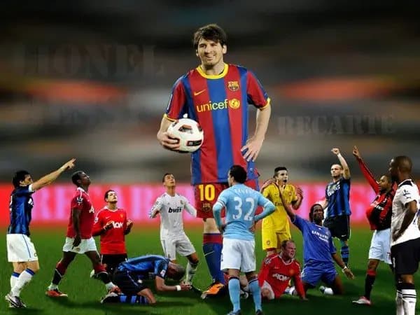 Messi Affisch (30×40 CM)