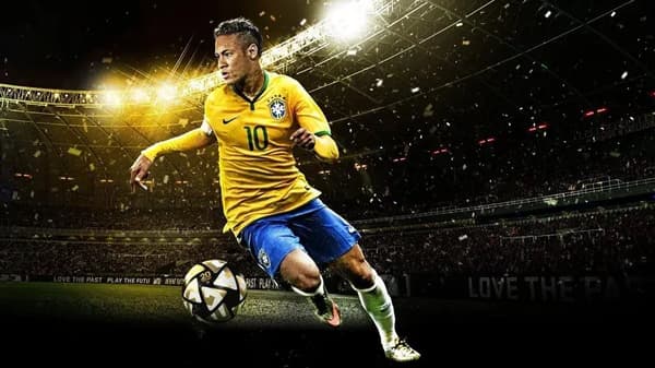 Neymar Affisch (30×40 CM)