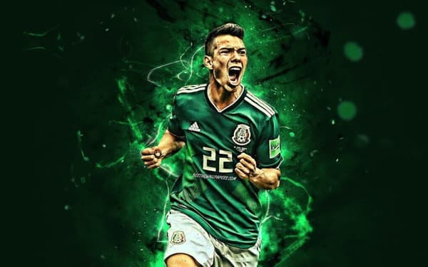 Hirving Rodrigo Lozano Bahena Affisch (30×40 CM)