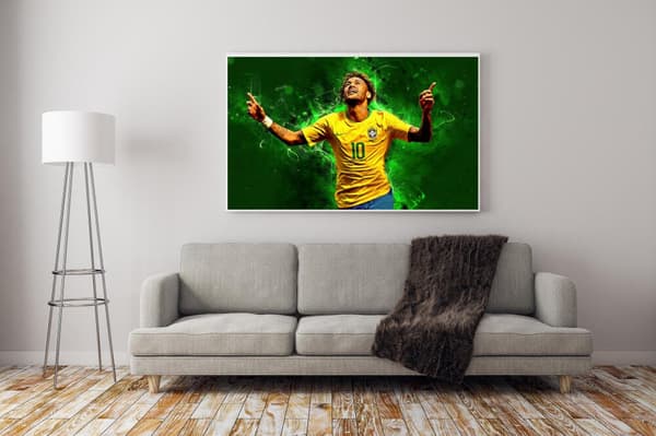 Neymar Poster | Sportsaffischer  (30×40 CM)