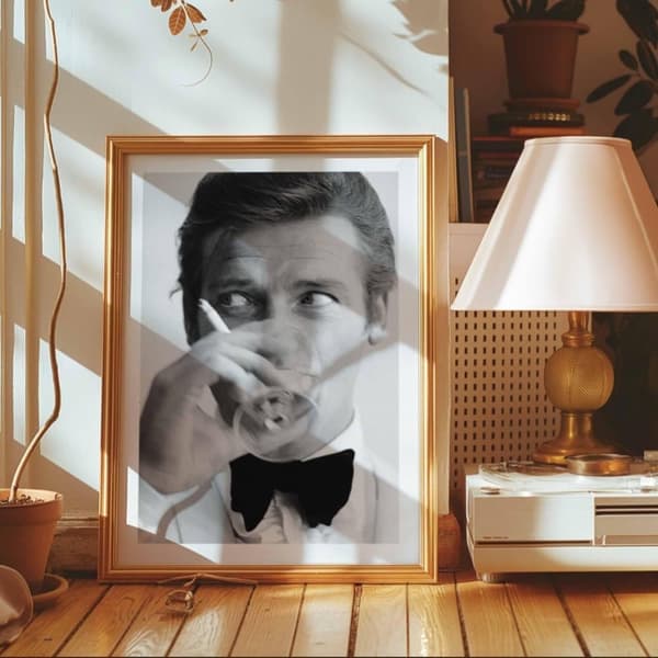 Roger Moore Affisch