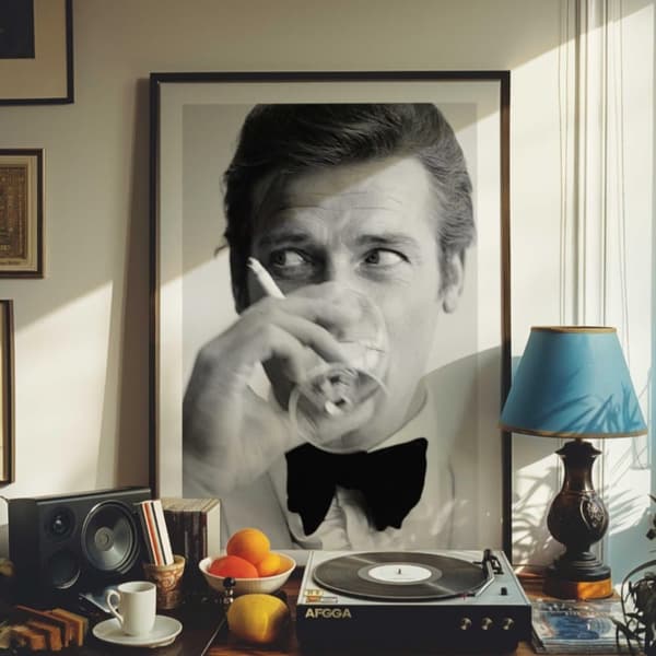 Roger Moore Affisch