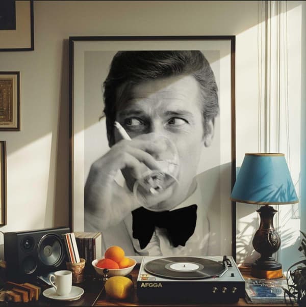 Roger Moore Affisch