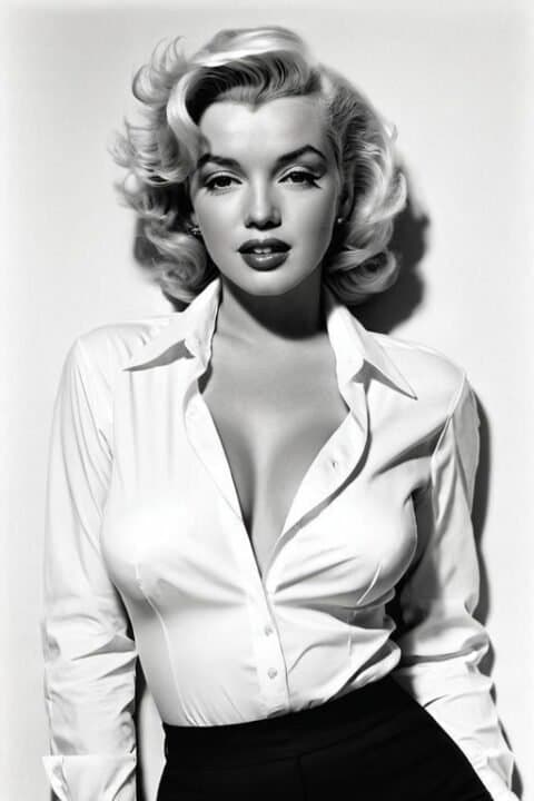 Marilyn Monroe Affisch 21x30 cm