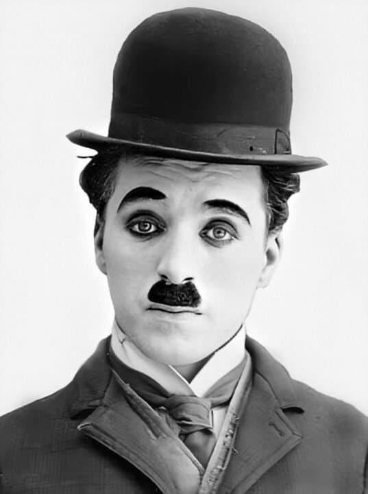 Charlie Chaplin Affisch 50x70 cm