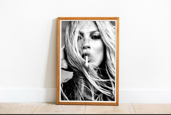 Kate Moss Affisch 30x40 cm