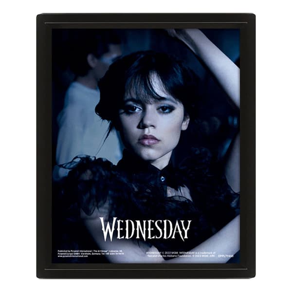 Wednesday Goo Goo Muck 3D Framed Picture