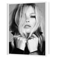 Miniatyrbild 3 av 4: Kate Moss Poster Svart/Vit