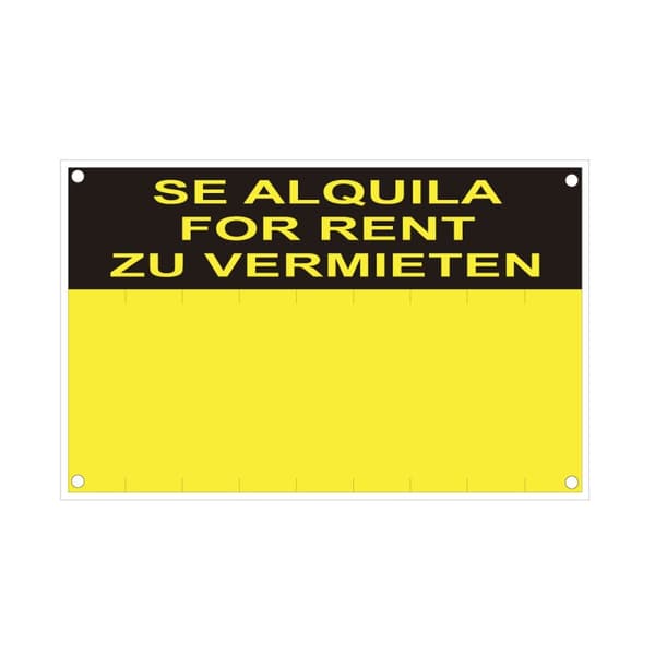 Skilt Normaluz Se vende/for sale/zu verkaufen PVC 45 x 70 cm