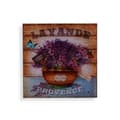 Miniatyrbild 1 av 2: Tavla Versa Lavendel Glas 1 x 30 x 30 cm