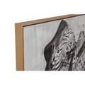 Pikkukuva 2 / 4: Maalaus Home ESPRIT Siirtomaatyylinen Afrikkalainen nainen 80 x 3,5 x 120 cm (2 osaa)