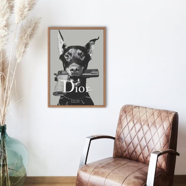 Dior Dog Poster