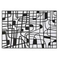 Miniatyrbilde 1 av 4: Maleri Home ESPRIT Hvit Svart Moderne 103 x 4,5 x 143 cm (2 enheter)