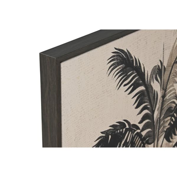 Maalaus Home ESPRIT Vihreä Beige Palmut Kullattu Trooppinen 63 x 4,5 x 93 cm (2 osaa)