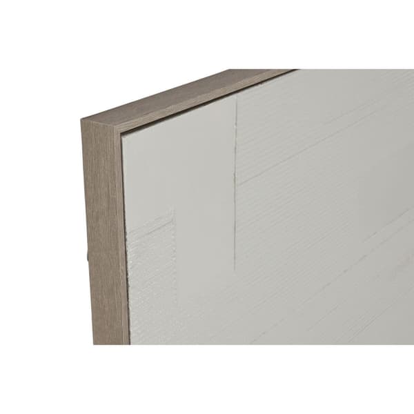 Maalaus Home ESPRIT Valkoinen Moderni 75 x 4 x 100 cm (2 osaa)