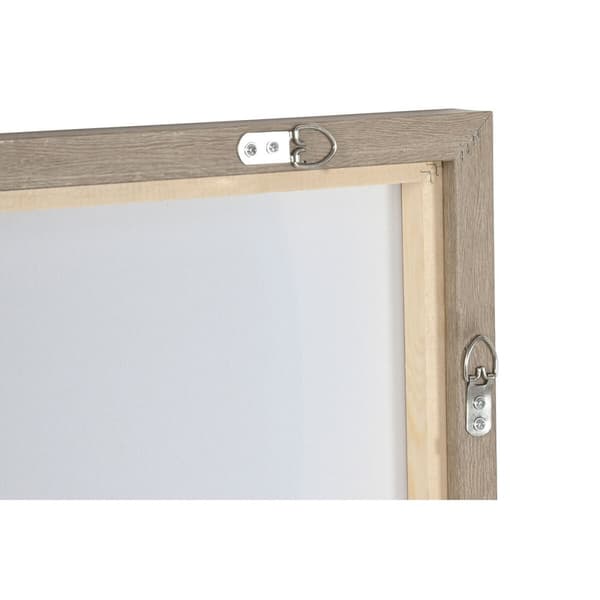 Set of 3 pictures Home ESPRIT Valkoinen Musta Moderni Kaupunki 180 x 4 x 120 cm (3 Kappaletta)