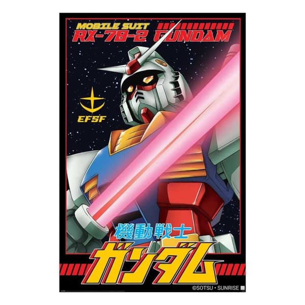 Gundam White Devil Maxi Poster Multicoloured 91.5cm x 61cm