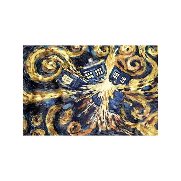 Doctor Who Exploding Tardis Maxi Poster Multicoloured 61cm x 91.5cm