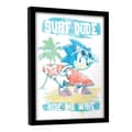 Miniatyrbilde 2 av 2: Sonic The Hedgehog Ride The Wave Framed Print